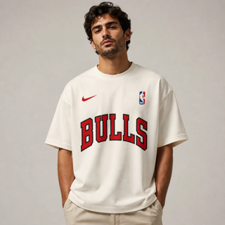 تیشرت فول باکسی مردانه BULLS