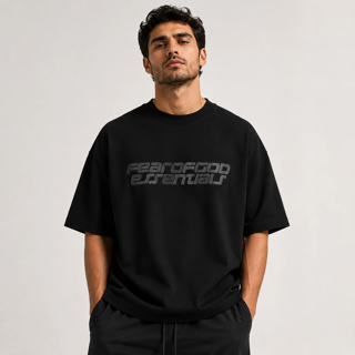 تیشرت باکسی گرم دار مردانه fear of god